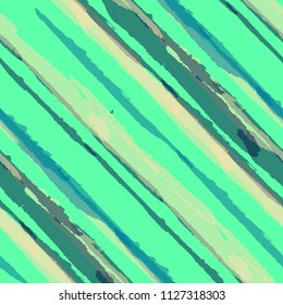 Grunge Background with Diagonal Stripes. Abstract Texture with Dry Brush Strokes. Scribbled Grunge Motif for Wallpaper, Print, Textile Retro Vector Background with Stripes.