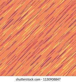 Grunge Background with Diagonal Stripes. Abstract Texture with Dry Brush Strokes. Scribbled Grunge Pattern for Fabric, Cloth, Paper Trendy Vector Background with Stripes.