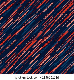 Grunge Background with Diagonal Stripes. Abstract Texture with Brush Strokes. Scribbled Grunge Rapport for Wallpaper, Print, Textile Rustic Vector Background.