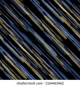 Grunge Background with Diagonal Stripes. Abstract Texture with Brush Strokes. Scribbled Grunge Motif for Fabric, Cloth, Textile Rustic Vector Background.