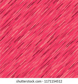 Grunge Background with Diagonal Stripes. Abstract Texture with Brush Strokes. Scribbled Grunge Rapport for Fabric, Cloth, Textile Retro Vector Background with Stripes.