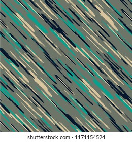 Grunge Background with Diagonal Stripes. Abstract Texture with Brush Strokes. Scribbled Grunge Rapport for Fabric, Print, Textile Retro Vector Background.