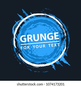 Grunge background. Grunge frame with space for text. Paint splash
