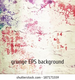 Grunge background. Graffiti wall. Painted canvas. Stucco background. 