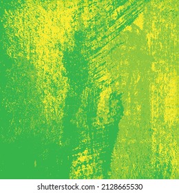 Grunge background is green. Vintage abstract texture. Multicolor modern style scratched pattern