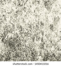 Grunge background grey. Old worn surface. Vector texture of scratches, chips