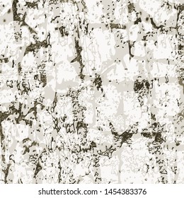 Grunge background grey. Old worn surface. Vector texture of scratches, chips