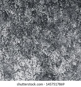 Grunge background grey. Old worn surface. Vector texture of scratches, chips