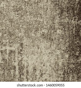 Grunge background grey. Old worn surface. Vector texture of scratches, chips
