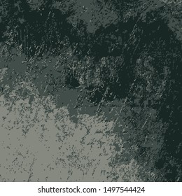 Grunge background grey. Old worn surface. Vector texture of scratches, chips