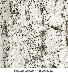 Grunge background grey. Old worn surface. Vector texture of scratches, chips