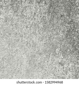 Grunge background grey. Old worn surface. Vector texture of scratches, chips