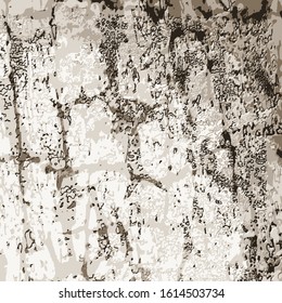 Grunge background grey. Old worn surface. Vector texture of scratches, chips