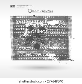 Grunge background. Hand drawn. Texture background with Abstract shape