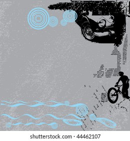 grunge background illustration