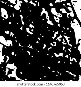 Grunge Background. Modern Black and White Backround for Poster, Cards. Halftone Vector Texture for your Design. 