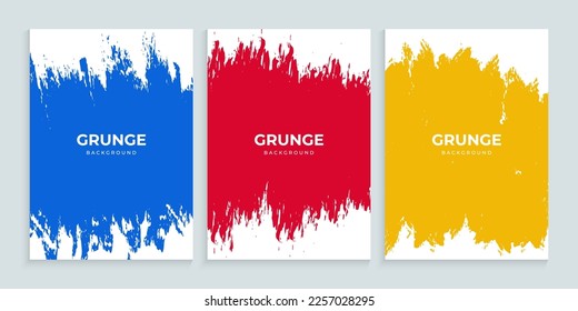 Fondo ondulado en diseño multicolor de cubierta Grunge