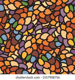 Grunge background multicolor seamless vector background