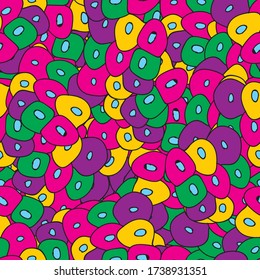 Grunge background multicolor seamless vector background