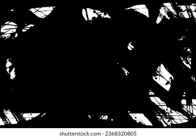 Borde de fondo con textura sucia antigua