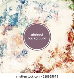 Grunge background. Old texture. Vintage wallpaper.