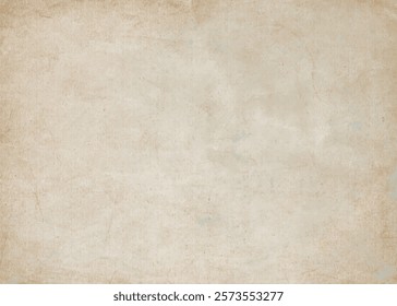 Grunge background of old vintage paper sheet. Antique ancient parchment texture