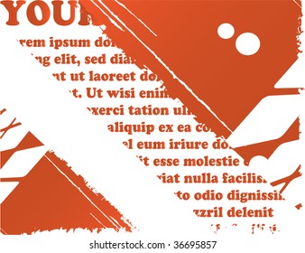 Grunge background with place for your text.