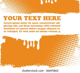Grunge background with place for your text.