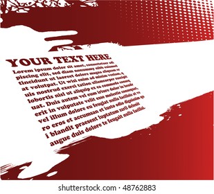 Grunge background with place for your text.