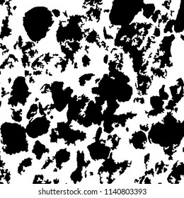 Grunge Background. Retro Black and White Backround for Print, Mobile and Web Applications. Halftone Vector Texture for your Design. 