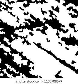 Grunge Background. Retro Monochrome Backround for Card, Flyer. Halftone Vector Texture for your Design. 