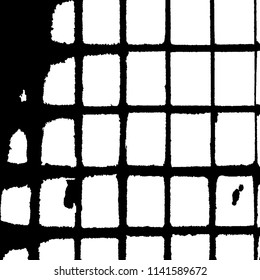 Grunge Background. Retro Monochrome Backround for Poster, Cards. Halftone Vector Texture for your Design. 