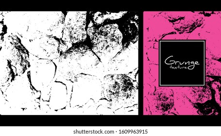 Grunge background. Rock. Vector brush strokes. Area for text
