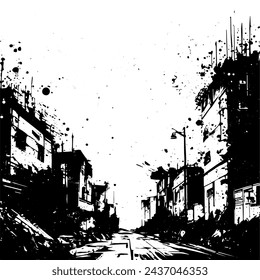 Fondo Grunge Superficie Desgastada Naranja Áspera