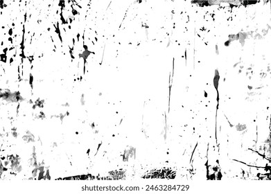 	
Grunge Background. Rough, scratch, splatter grunge pattern design. Overlay texture. Sketch grunge design. Black and white Grunge texture. Black dusty scratchy texture.