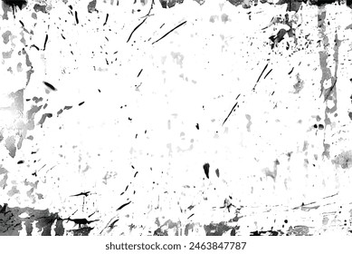 	
Grunge Background. Rough, scratch, splatter grunge pattern design. Overlay texture. Sketch grunge design. Black and white Grunge texture. Black dusty scratchy texture.