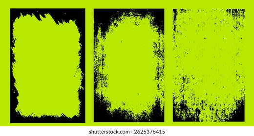 Conjunto de fondo de grunge. Vector de textura. Superposición de polvo Grano de angustia, simplemente coloque la ilustración sobre cualquier objeto a Create Efecto grungy. abstracto, salpicado, sucio, póster para su diseño.