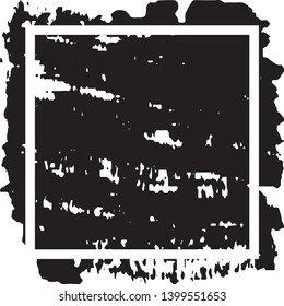 Grunge background with space under the text. Ink stain in the form of a Board with a frame. Template for icons, labels