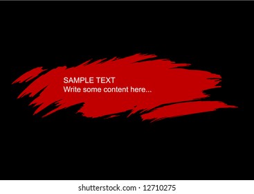 Grunge background with splats and place for your text