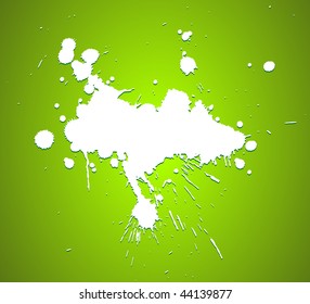 Grunar el fondo con las barras y el lugar del texto (vector)