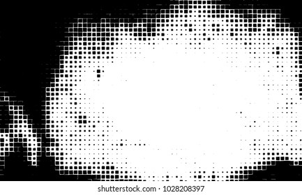 Grunge background of squares on white background