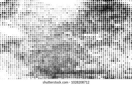 Grunge background of squares on white background