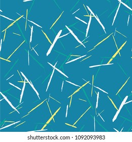 Grunge Background with Stripes. Abstract Scratched Texture with Brush Strokes. Scribbled Grunge Pattern for Cloth, Shirt, Curtains. Rustic Vector Background