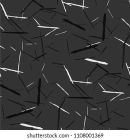 Grunge Background with Stripes. Abstract Scratched Texture with Brush Strokes. Scribbled Grunge Rapport for Tablecloth, Shirt, Dress. Trendy Vector Background