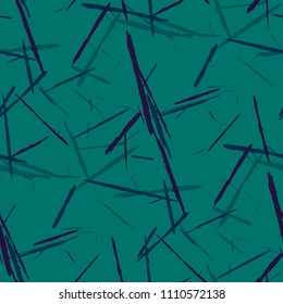 Grunge Background with Stripes. Abstract Scratched Texture with Brush Strokes. Scribbled Grunge Rapport for Tablecloth, Wallpaper, Linen. Trendy Vector Background