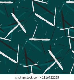 Grunge Background with Stripes. Abstract Scratched Texture with Brush Strokes. Scribbled Grunge Pattern for Tablecloth, Wallpaper, Linen. Trendy Vector Background