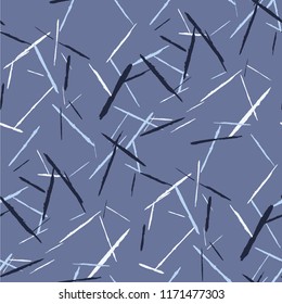 Grunge Background with Stripes. Abstract Scratched Texture with Dry Brush Strokes. Scribbled Grunge Rapport for Tablecloth, Wallpaper, Dress. Retro Vector Background