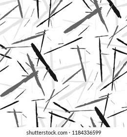 Grunge Background with Stripes. Abstract Scratched Texture with Brush Strokes. Scribbled Grunge Rapport for Tablecloth, Shirt, Dress. Retro Vector Background