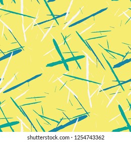 Grunge Background with Stripes. Abstract Scratched Texture with Brush Strokes. Scribbled Grunge Rapport for Chintz, Wallpaper, Linen. Rustic Vector Background with Stripes