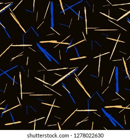 Grunge Background with Stripes. Abstract Scratched Texture with Dry Brush Strokes. Scribbled Grunge Rapport for Tablecloth, Wallpaper, Dress. Rustic Vector Background